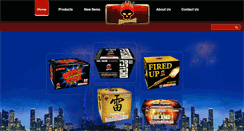 Desktop Screenshot of megabangerfireworks.com